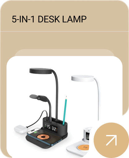 5-IN-1 Desk Lamp Specifications